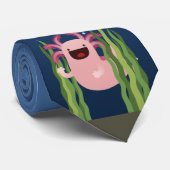 Axt-Lotl sagt 'Hi Krawatte (Gerollt)