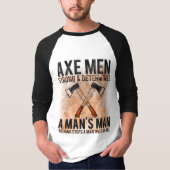 Axt-Männer T-Shirt (Vorderseite)