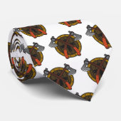 Axt Schild Krawatte (Gerollt)