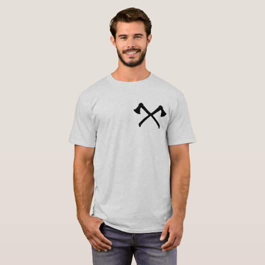 Äxte T-Shirt (Vorne ganz)