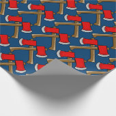 Äxte X Wrapping Paper Geschenkpapier (Ecke)