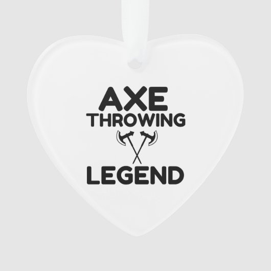 AXTWURF LEGENDE ORNAMENT (Vorderseite)