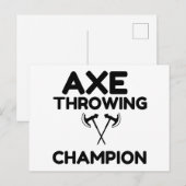 AXTWURFMEISTER POSTKARTE (Vorne/Hinten)