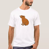 AY-, Capybara-Kunst-Shirt T-Shirt (Vorderseite)