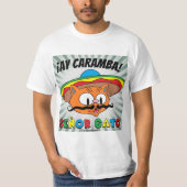 ¡Ay Caramba! Mexikanischer Cartoon Cat Señor Gato T-Shirt (Vorderseite)