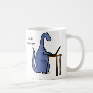 AY-, COBOL-Programmierer-Dinosaurier-Tasse Kaffeetasse