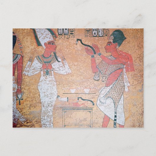 Ay darstellend die Eröffnung der Mund-Zeremonie Postkarte (Vorderseite)