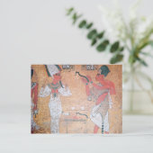 Ay darstellend die Eröffnung der Mund-Zeremonie Postkarte (Stehend Vorderseite)