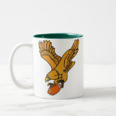 AY-, Eagles und Fußball-Tasse Zweifarbige Tasse (Links)