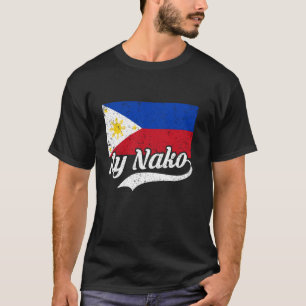 Ay Nako Verärgert Lustiger Filipino-Ausdruck Männe T-Shirt