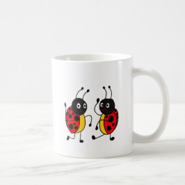 AY-, Tanzen-Marienkäfer Kaffeetasse