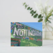 Ay up Nottingham! Postkarte (Stehend Vorderseite)
