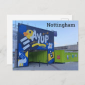 Ay Up Nottingham! Postkarte (Vorne/Hinten)