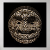 Ayahuasca Mask Chaquiras Poster (Vorne)