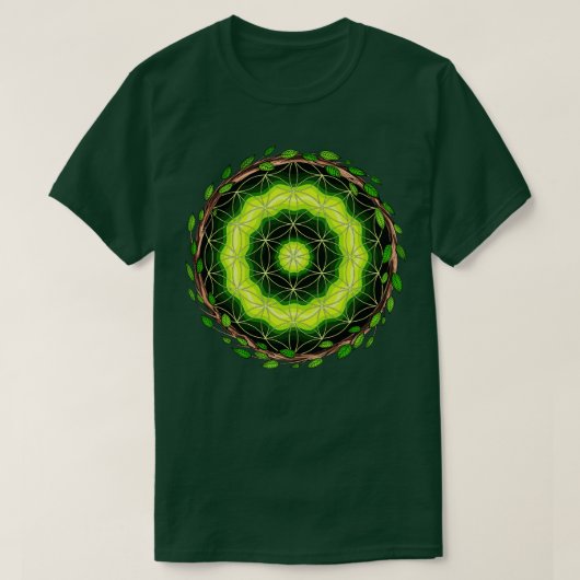 Ayahuasca Sacred Geometry T-Shirt (Design vorne)