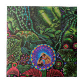 Ayahuasca Vision Fliese (Vorderseite)
