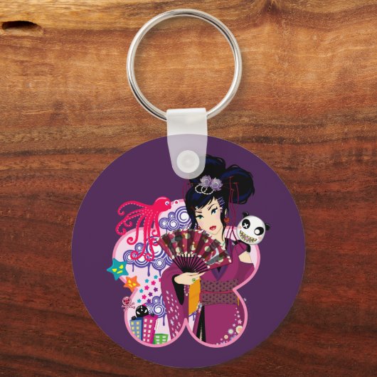 Ayaka in Harajuku Schlüsselanhänger (Vorderseite)