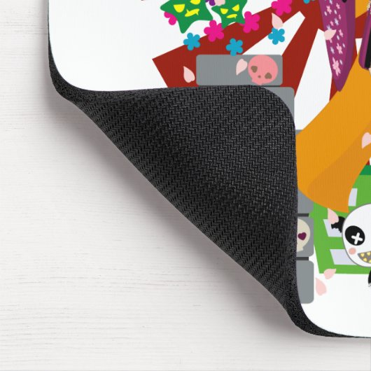 Ayaka in Harajuku Stadt Mousepad (Ecke)