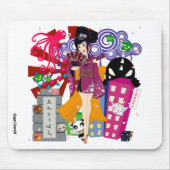 Ayaka in Harajuku Stadt Mousepad (Vorne)