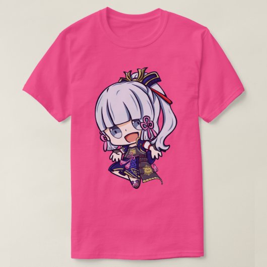 Ayaka Kamisato T-Shirt (Design vorne)
