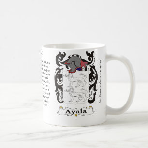 Ayala-Familien-Wappen Tasse