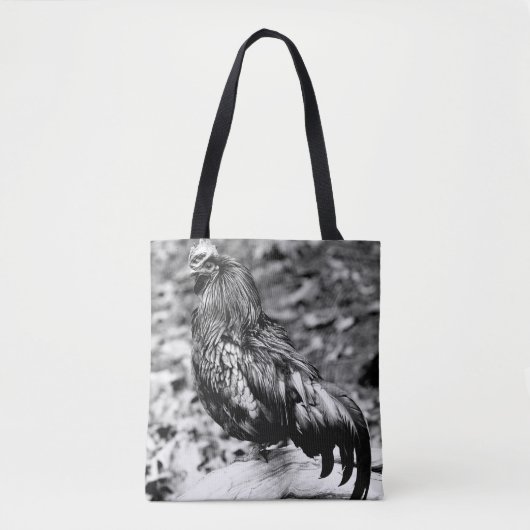 Ayam Cemani mono Tasche (Vorderseite)