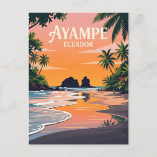 Ayampe Ecuador Postkarte