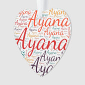 Ayana Ornament (Vorderseite)