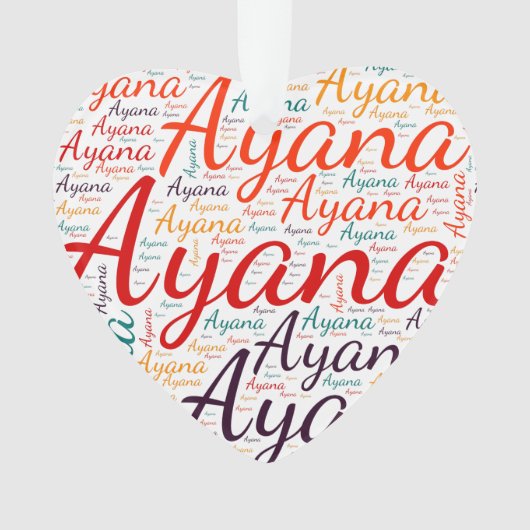 Ayana Ornament (Vorderseite)