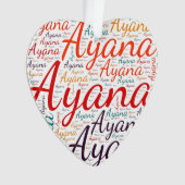 Ayana Ornament (Vorderseite)