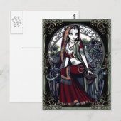 "Ayanna" Secret Fairy Garden Postkarte (Vorne/Hinten)