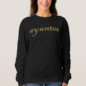 ayantee sweatshirt (Vorderseite)