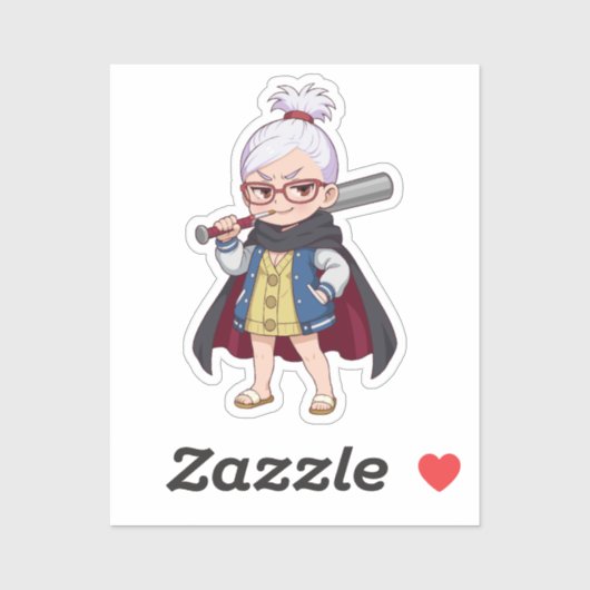 Ayase Seiko Chibi Style Illustration Aufkleber (Blatt)