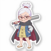 Ayase Seiko Chibi Style Illustration Aufkleber (Vorderseite)