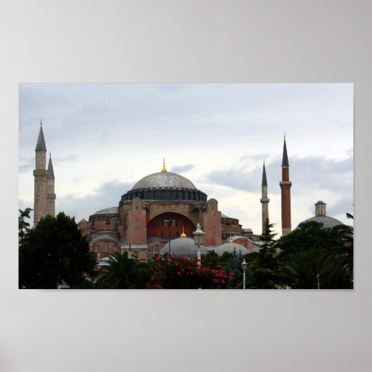 Ayasofya Museum in Istanbul Poster (Vorne)