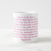 Ayat Ul Kursi Jumbo-Tasse (Vorderseite)