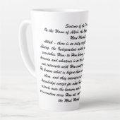 Ayat Ul Kursi Milchtasse (Linke Ecke)