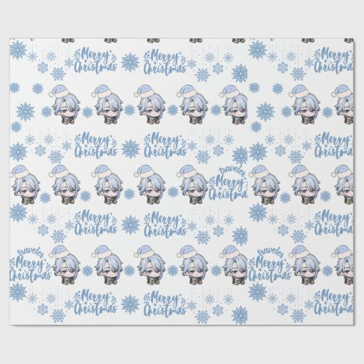 Ayato Christmas Themed Wrapping Papier Geschenkpapier (Flach)