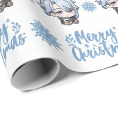 Ayato Christmas Themed Wrapping Papier Geschenkpapier (Rolleneckpunkt)