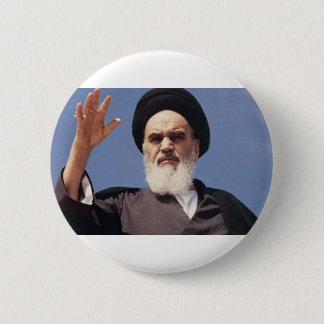 Ayatollah Khomeini Badge Button
