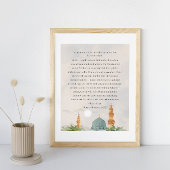 Ayatul Kursi German Translation Poster Quran 2:255