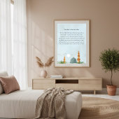 Ayatul Kursi German Transliteration Poster