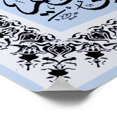  Ayatulkursi ف ن-ا خ ط ل-آ Poster (Ecke)
