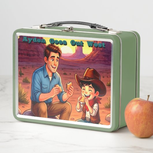 Ayden Goes Out West | Metall | Lunch Box (Beispiel)