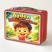 Ayden und der große rote Gummibär | Lunchbox (Vorderseite)