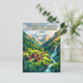 Ayder-Hochebene Türkei Postkarte (Stehend Vorderseite)