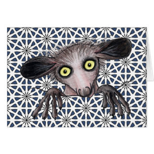 Aye-aye Lemur Note Card