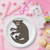 Aye aye Lemur Pappteller (Party)