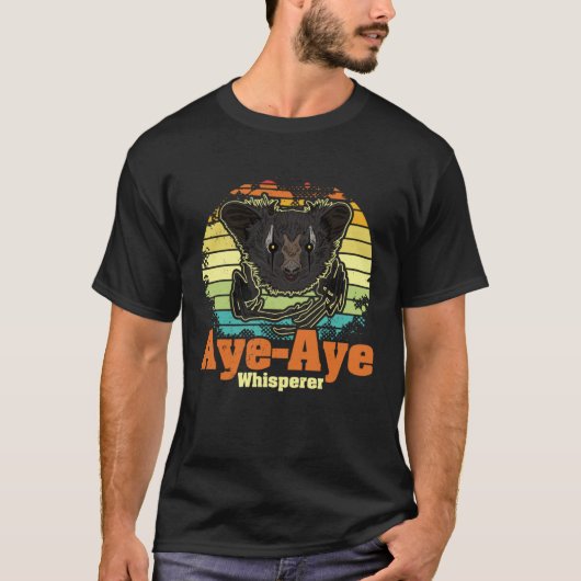 Aye Aye Primates Lemurs Madagascar 15 T-Shirt (Vorderseite)