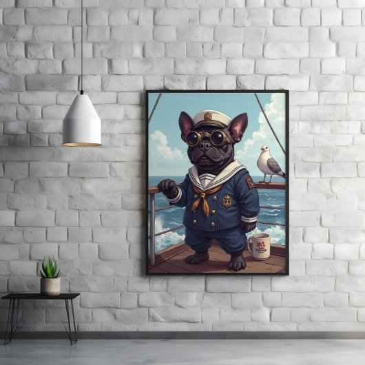 Aye Aye, Pup! Seadog Stehend Watch Poster